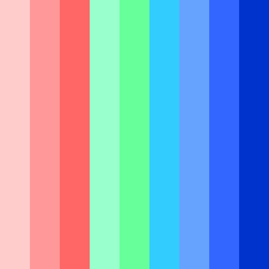Download whimsical spring breeze color palette PNG image (square)