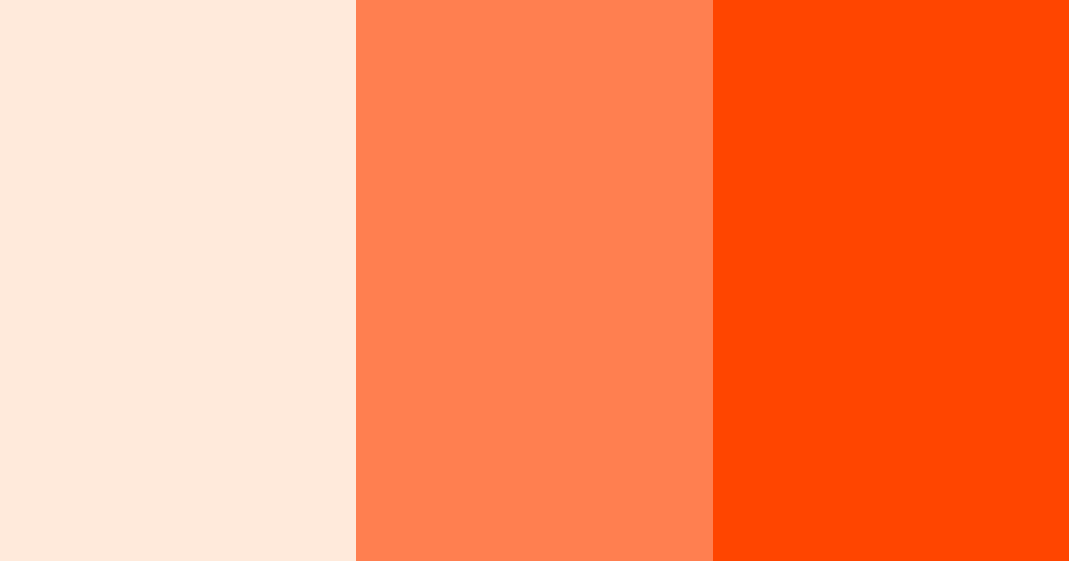 Download coral sunset color palette PNG image (landscape)