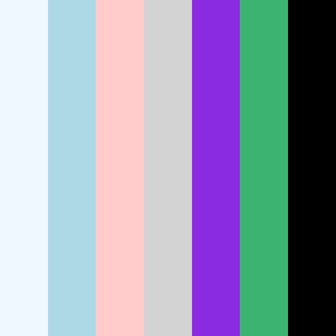 Download celestial harmony color palette PNG image (square)