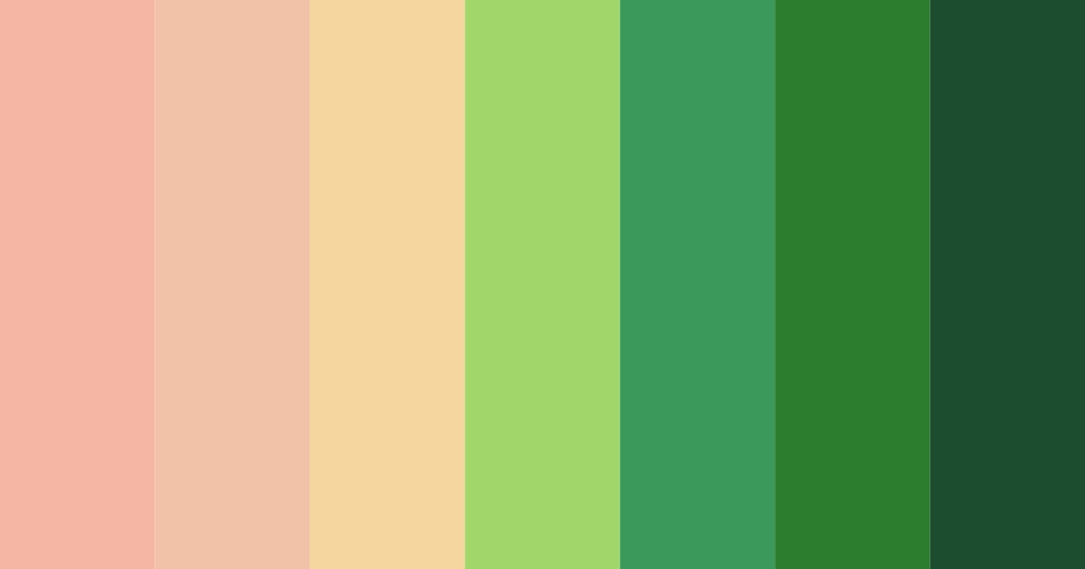Download autumnal harmony color palette PNG image (landscape)