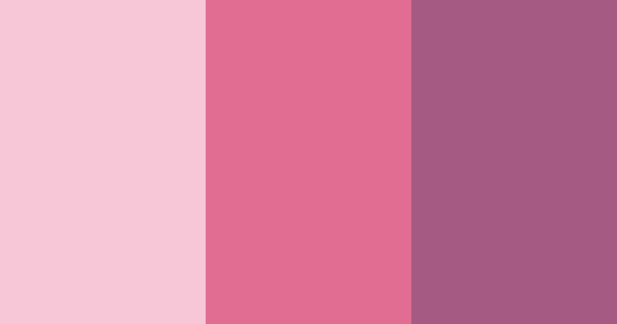 Download rose shades color palette PNG image (landscape)