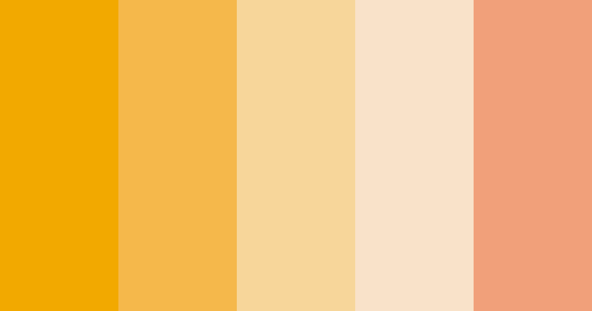 Download golden sunrise color palette PNG image (landscape)
