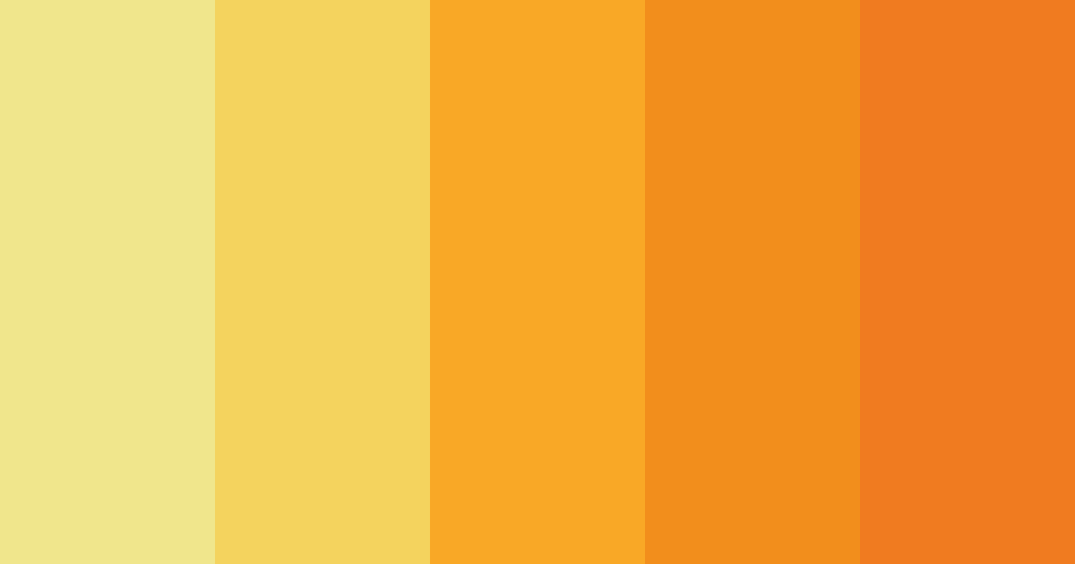 Download golden sunrise color palette PNG image (landscape)