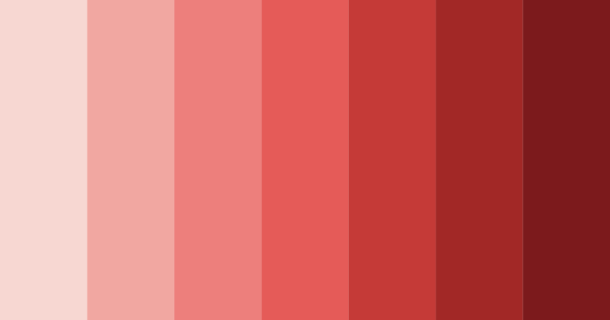 Download crimson embers color palette PNG image (landscape)