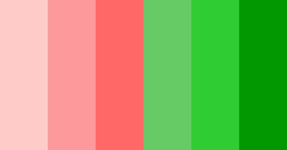 Download cherry blossom to emerald harmony color palette PNG image (landscape)