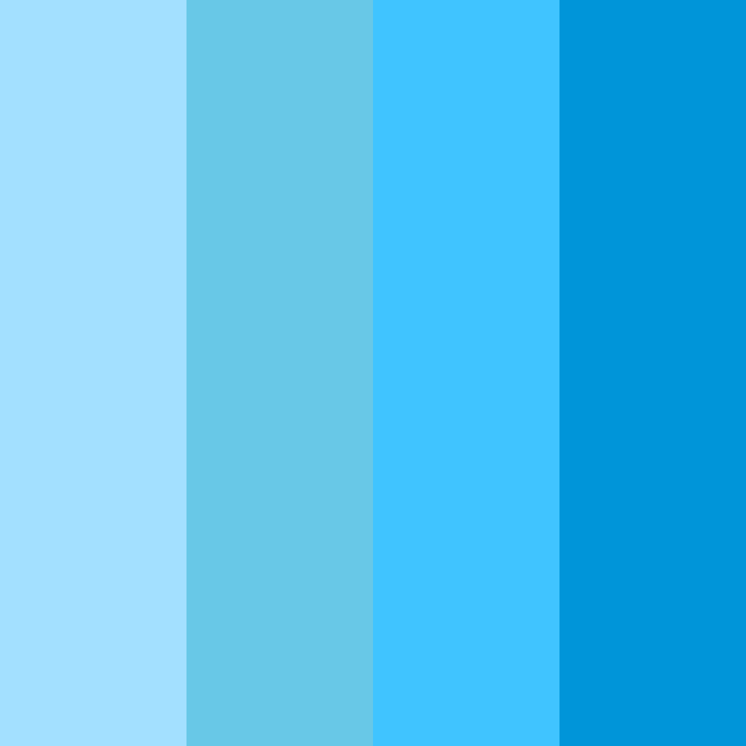 Download aqua breeze color palette PNG image (square)