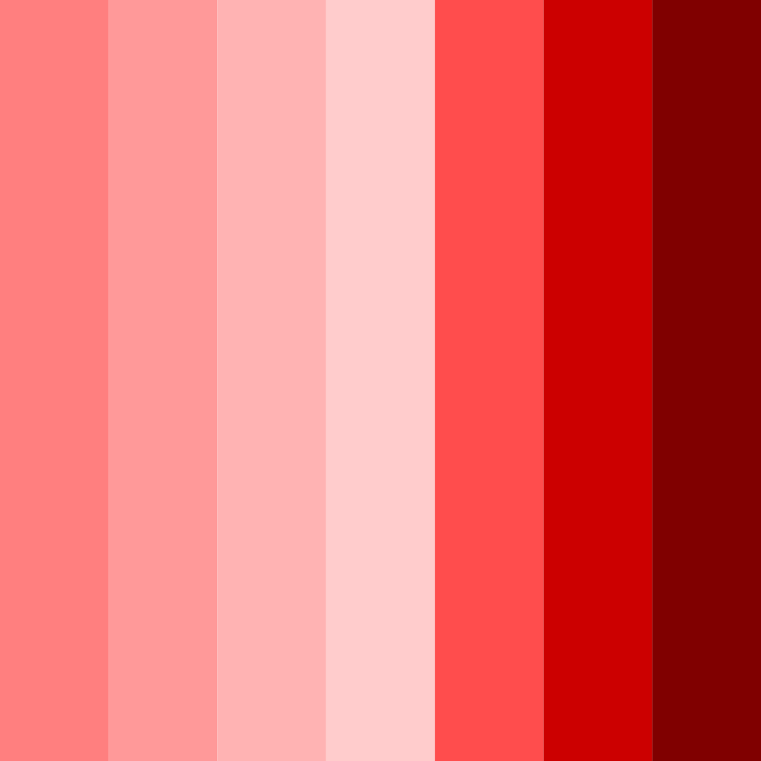 Download crimson serenade color palette PNG image (square)