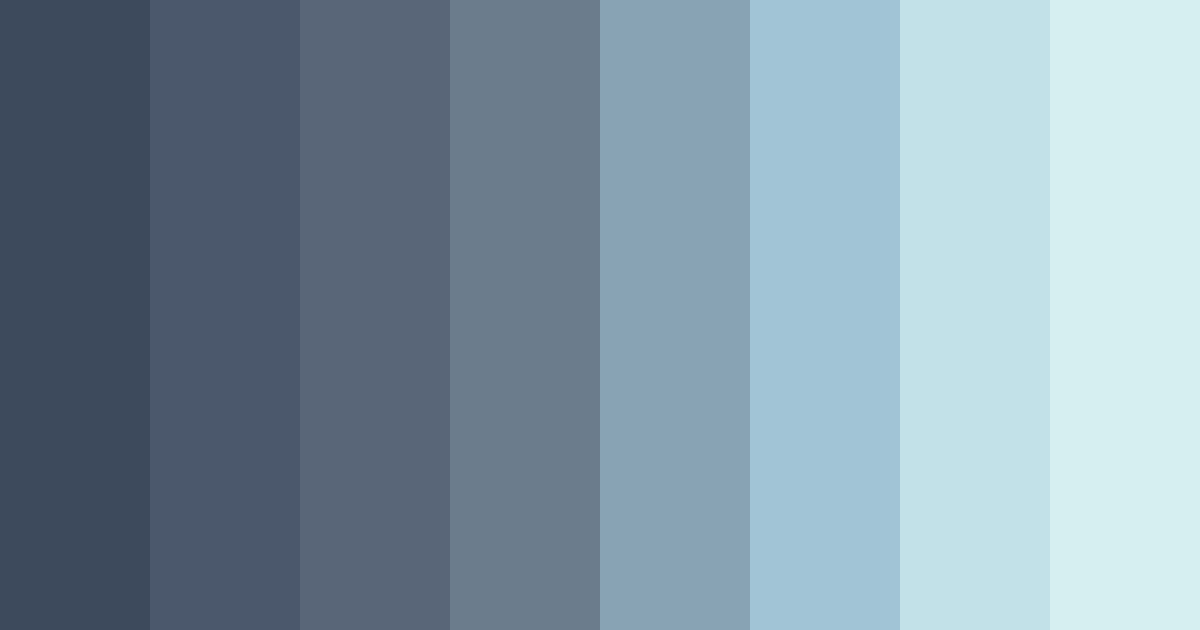 Download oceanic twilight color palette PNG image (landscape)