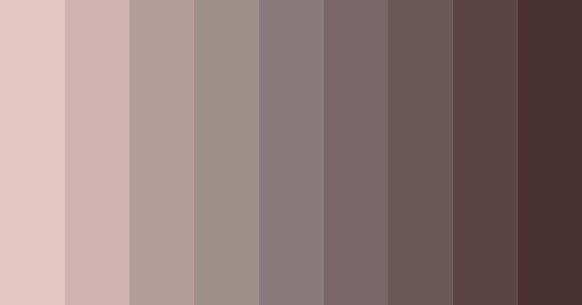 Download muted pink color palette PNG image (landscape)