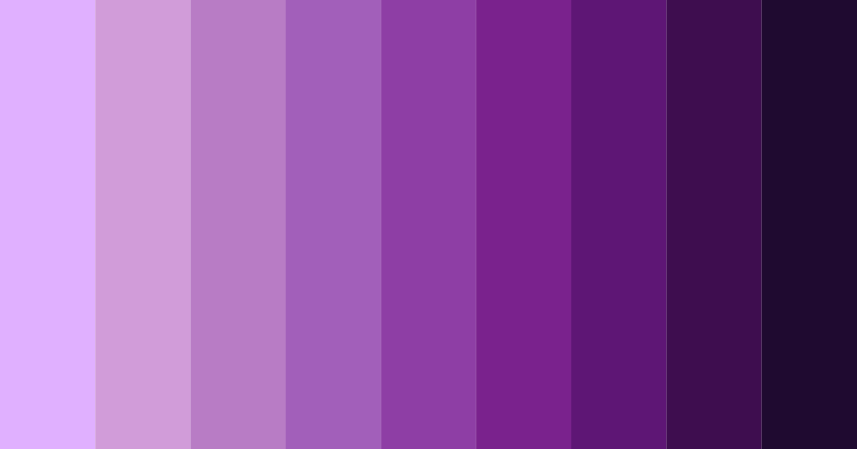 Download mystic amethyst dreamscape color palette PNG image (landscape)