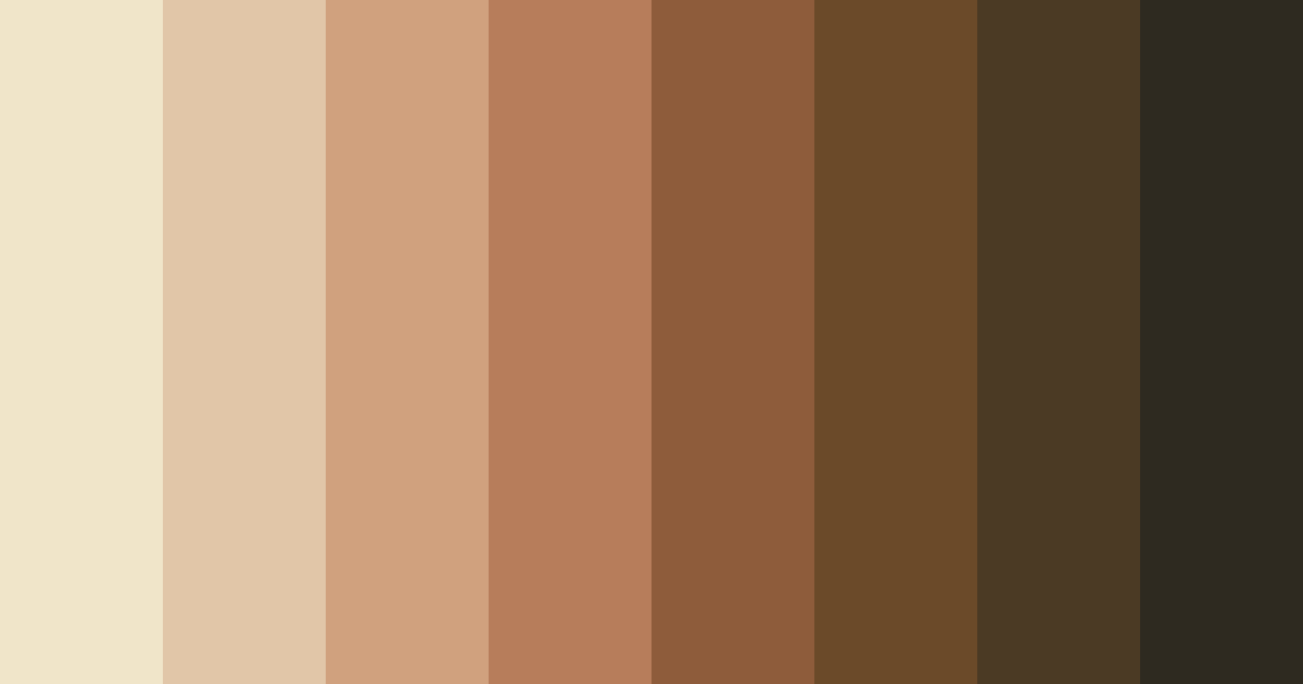 Download earthen embrace color palette PNG image (landscape)