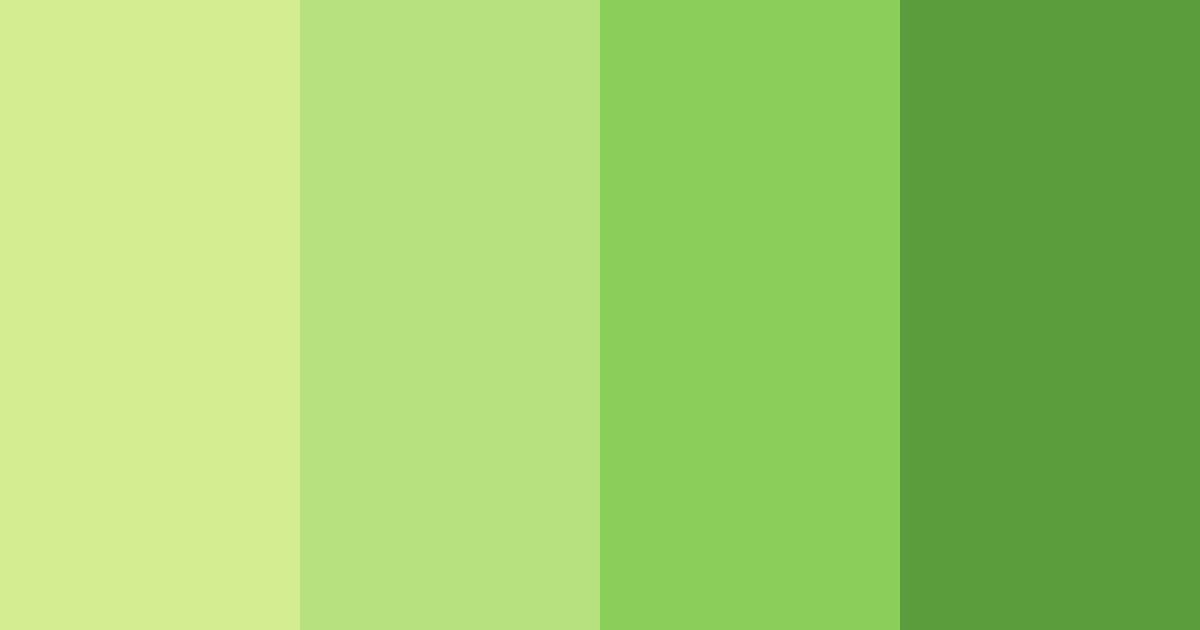 Download spring meadow harmony color palette PNG image (landscape)