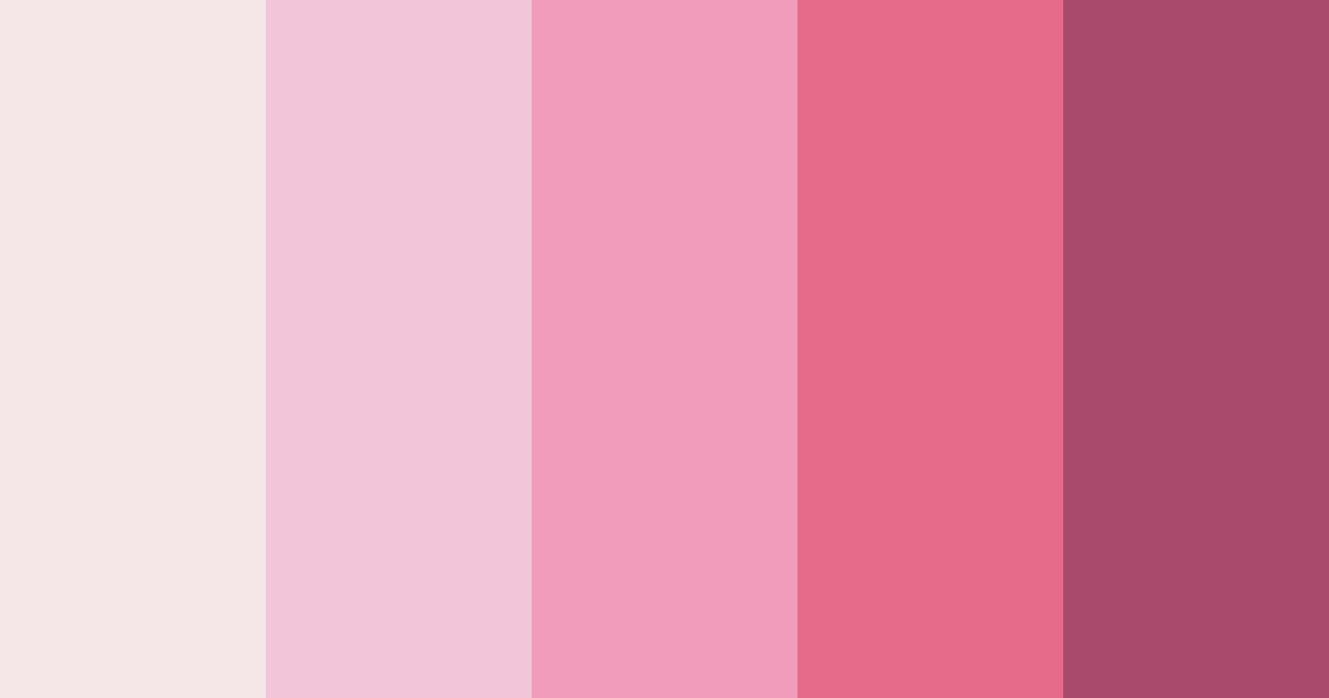 Download blossom whispers color palette PNG image (landscape)