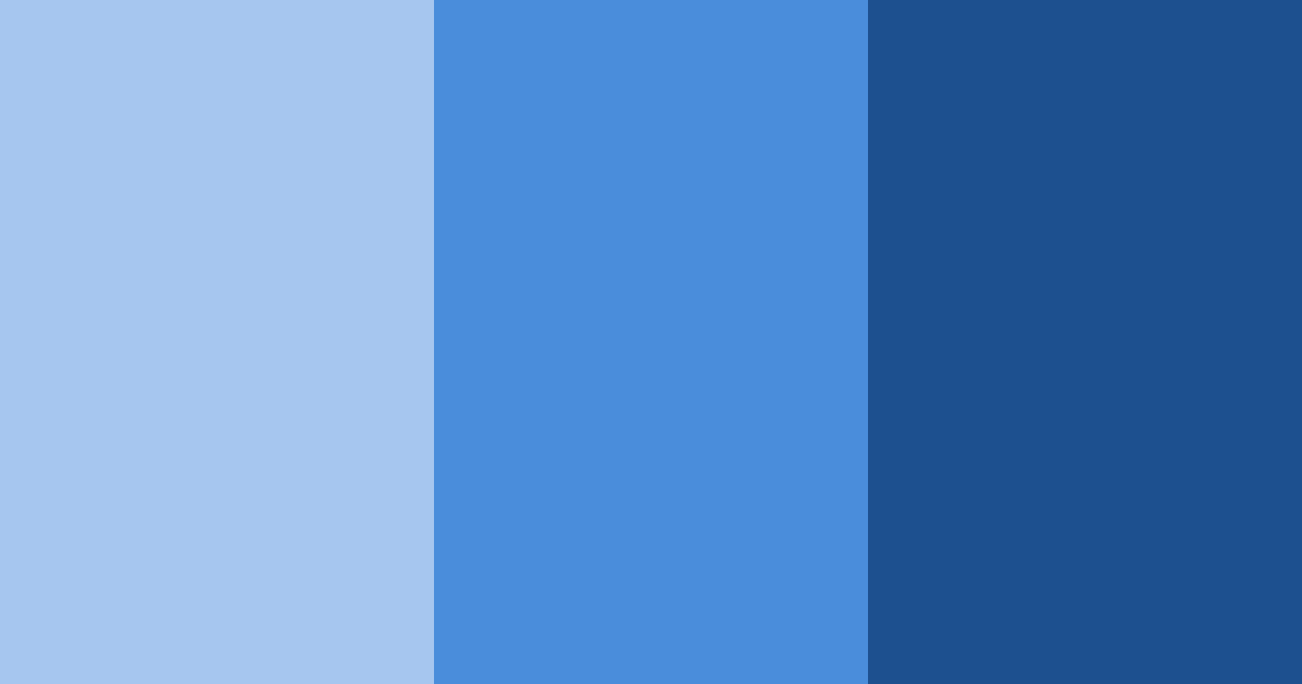 Download blue serenity color palette PNG image (landscape)