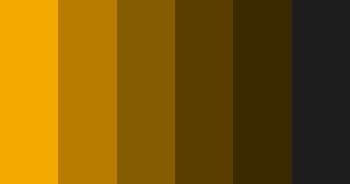 Download dark gold color palette PNG image (landscape)