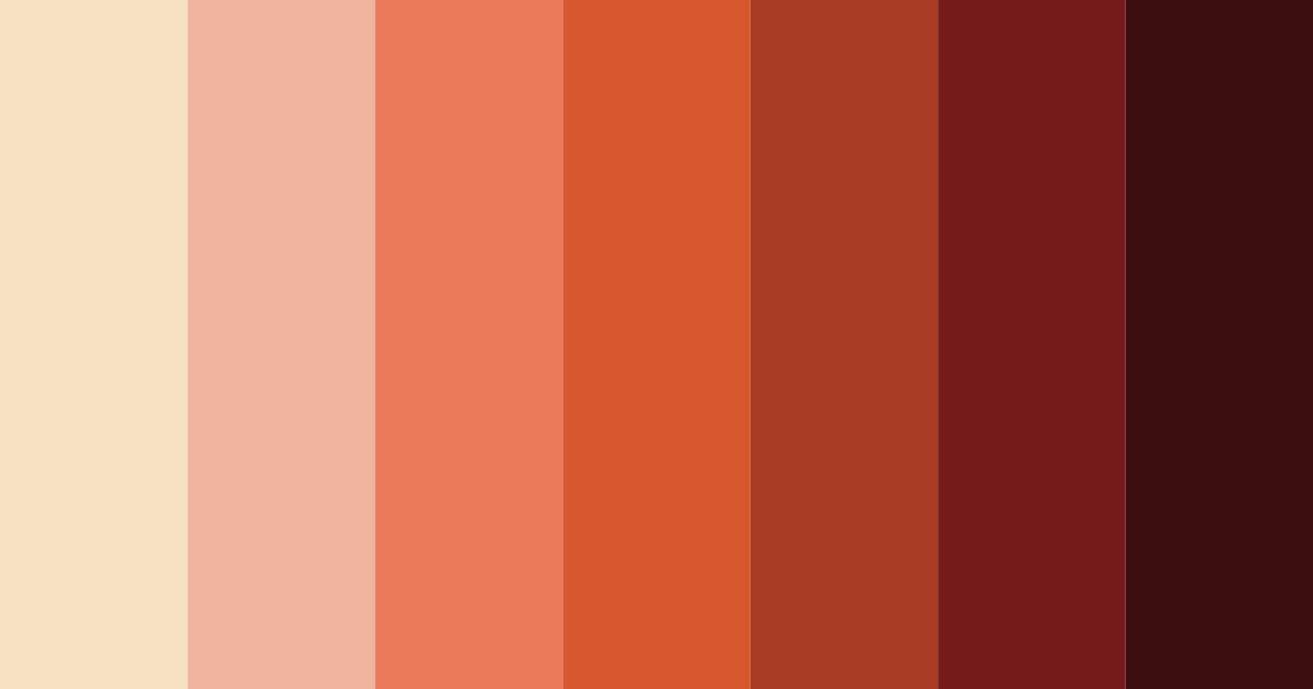Download autumn ember delight color palette PNG image (landscape)