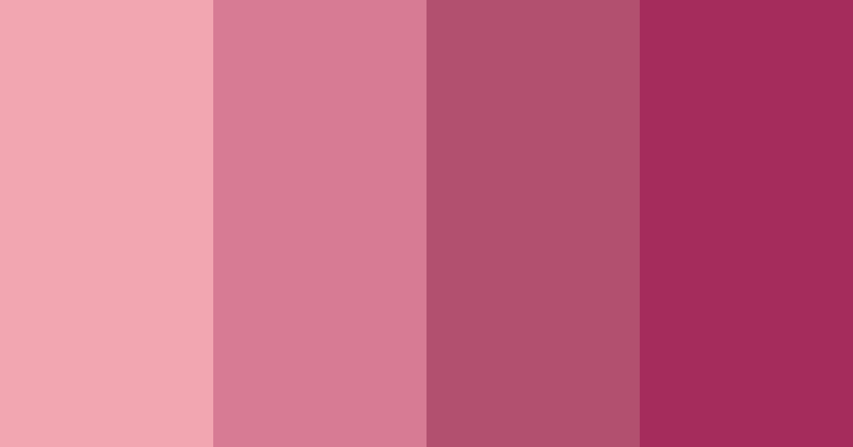 Download blushing merlot color palette PNG image (landscape)