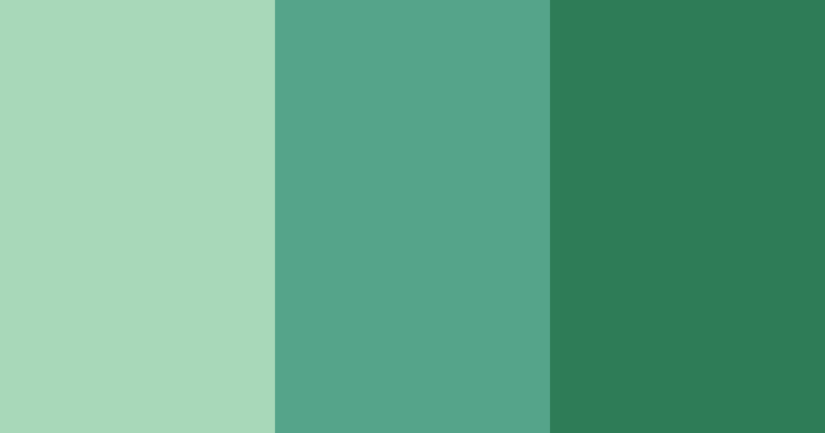 Download emerald grove color palette PNG image (landscape)