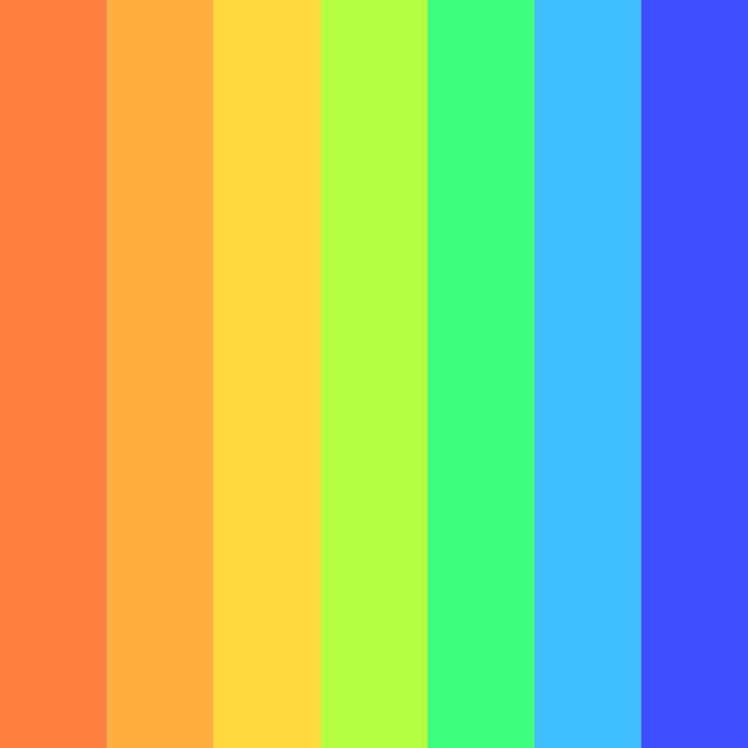 Download citrus breeze color palette PNG image (square)