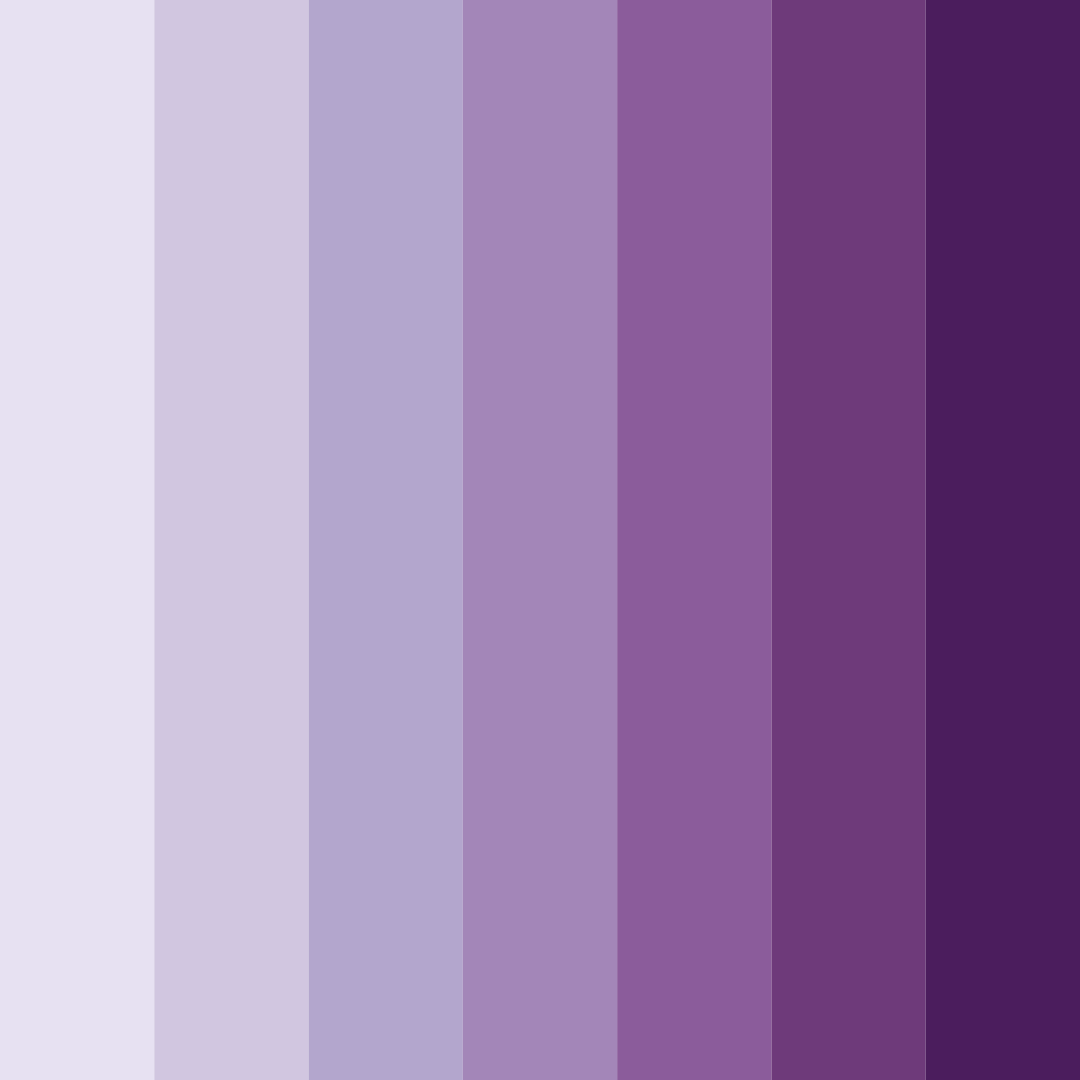 Download whispers of lavender color palette PNG image (square)