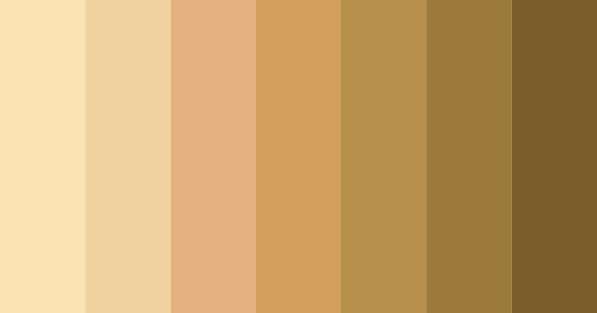 Download brown mediterranean color palette PNG image (landscape)