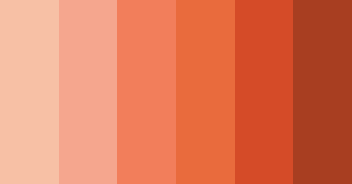 Download sunset embrace color palette PNG image (landscape)