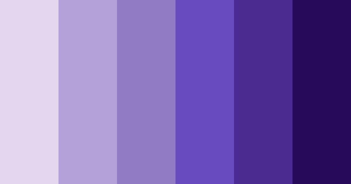 Download enchanted amethyst color palette PNG image (landscape)