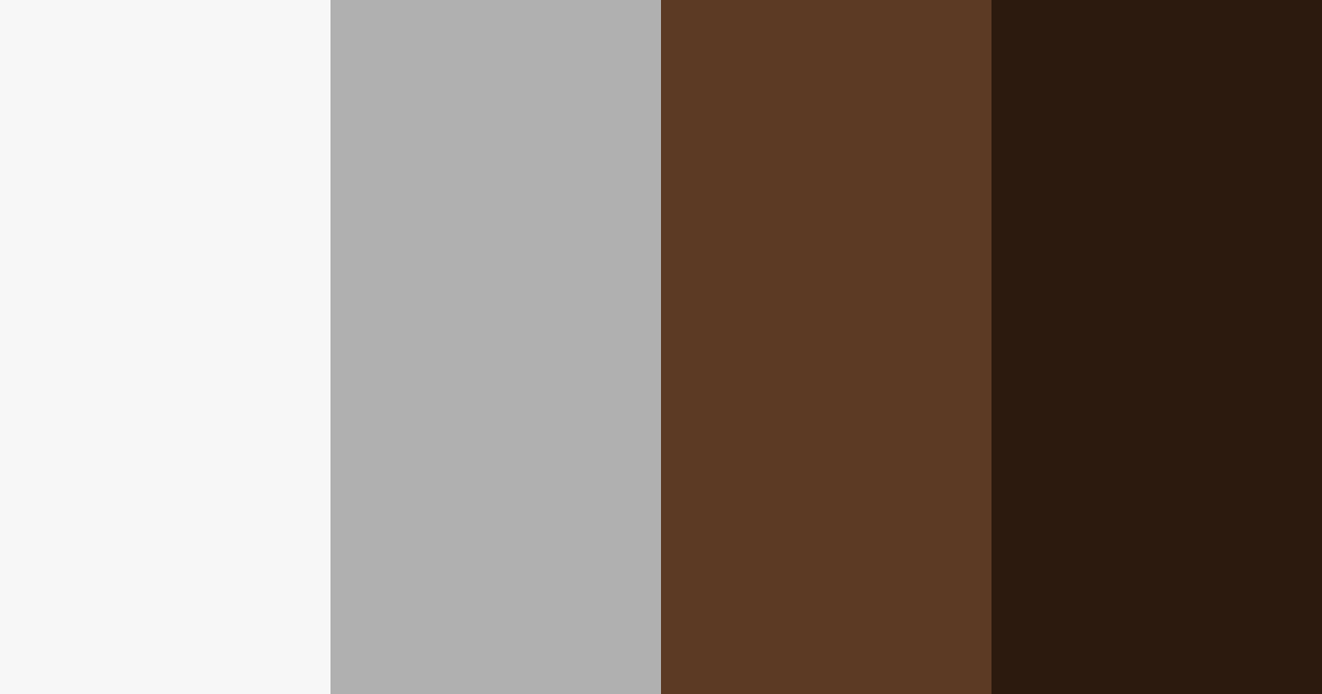 Download shades of brown color palette PNG image (landscape)