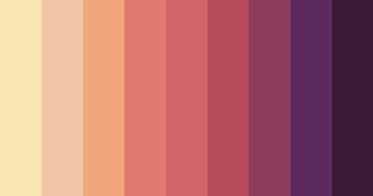 Download warm red color palette PNG image (landscape)