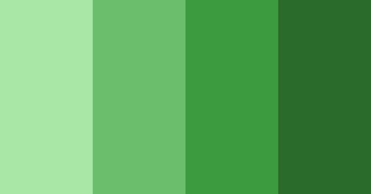 Download verdant symphony color palette PNG image (landscape)
