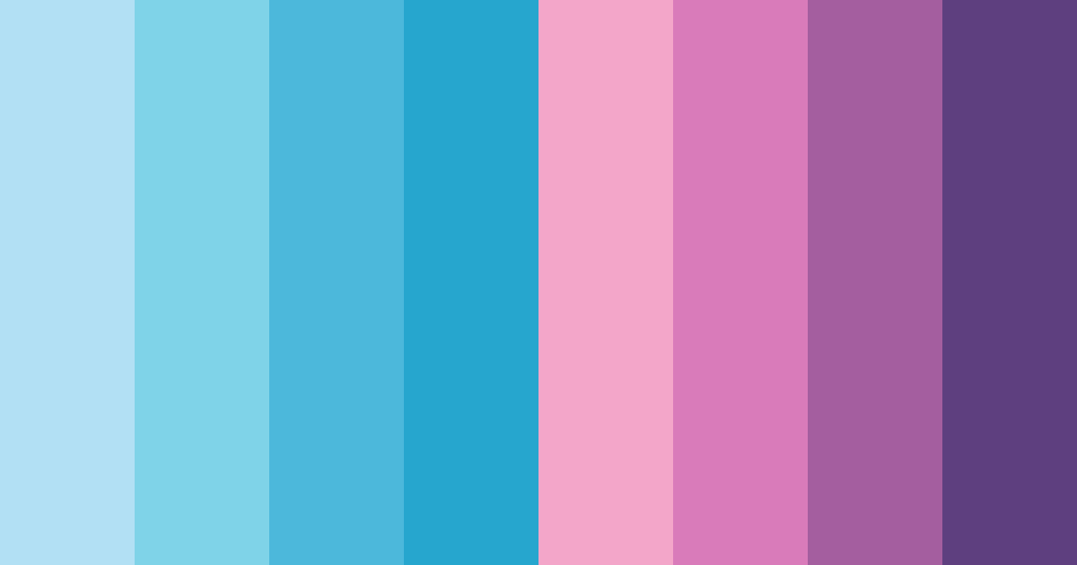 Download serene sunset tides color palette PNG image (landscape)