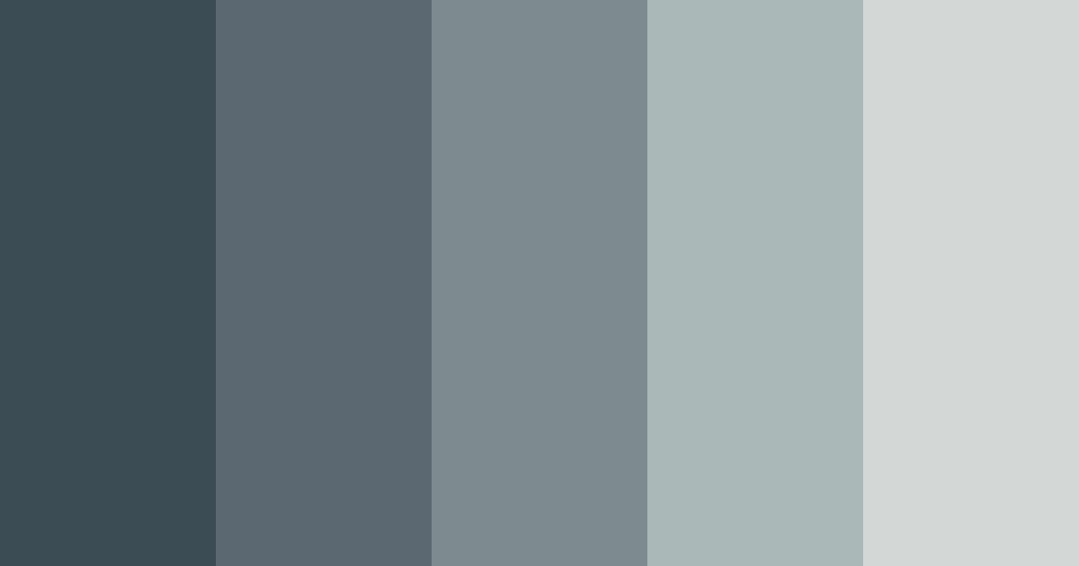 Download shades of gray color palette PNG image (landscape)