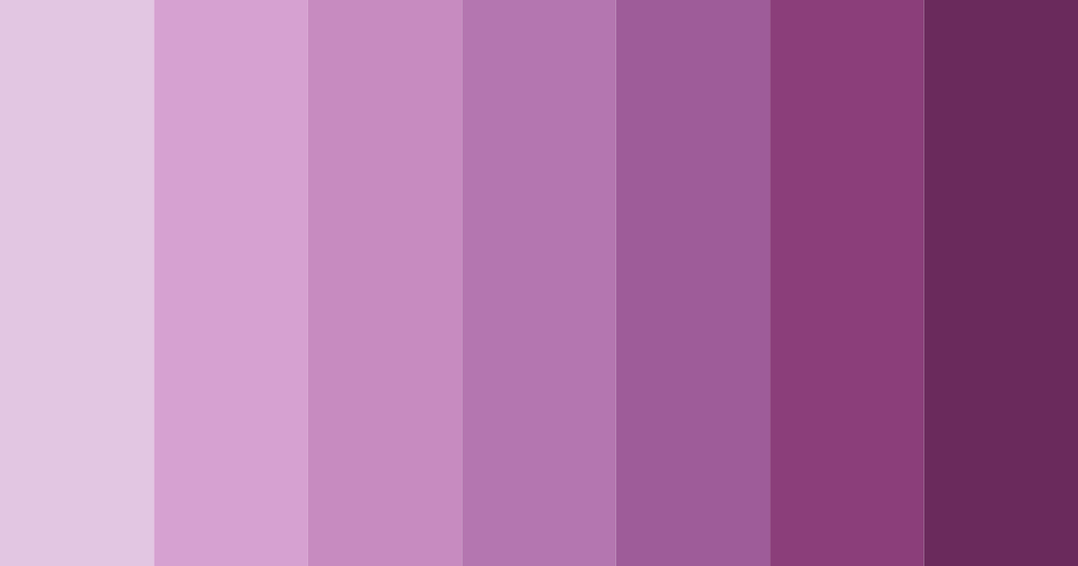 Download dusty purple shades color palette PNG image (landscape)