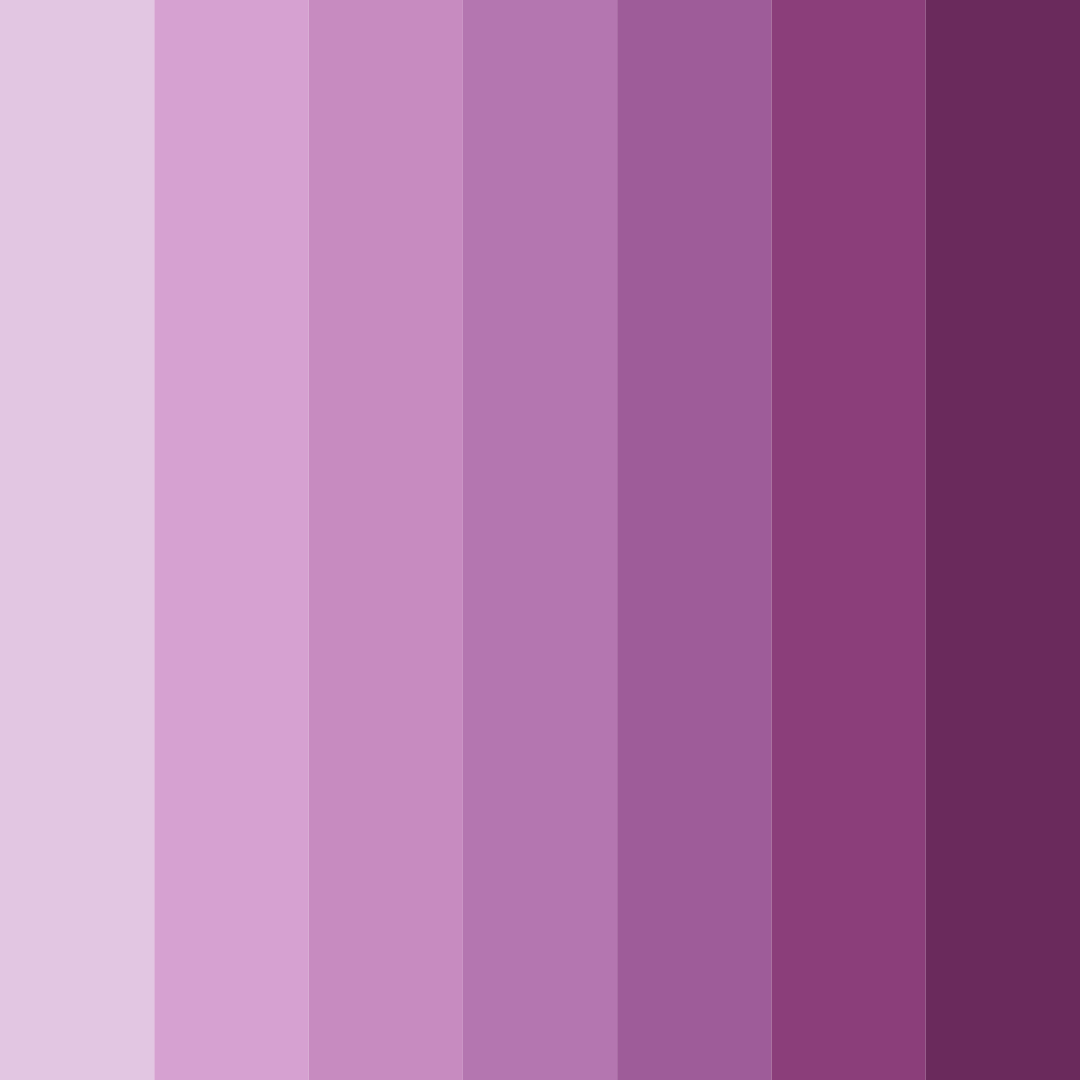 Download dusty purple shades color palette PNG image (square)