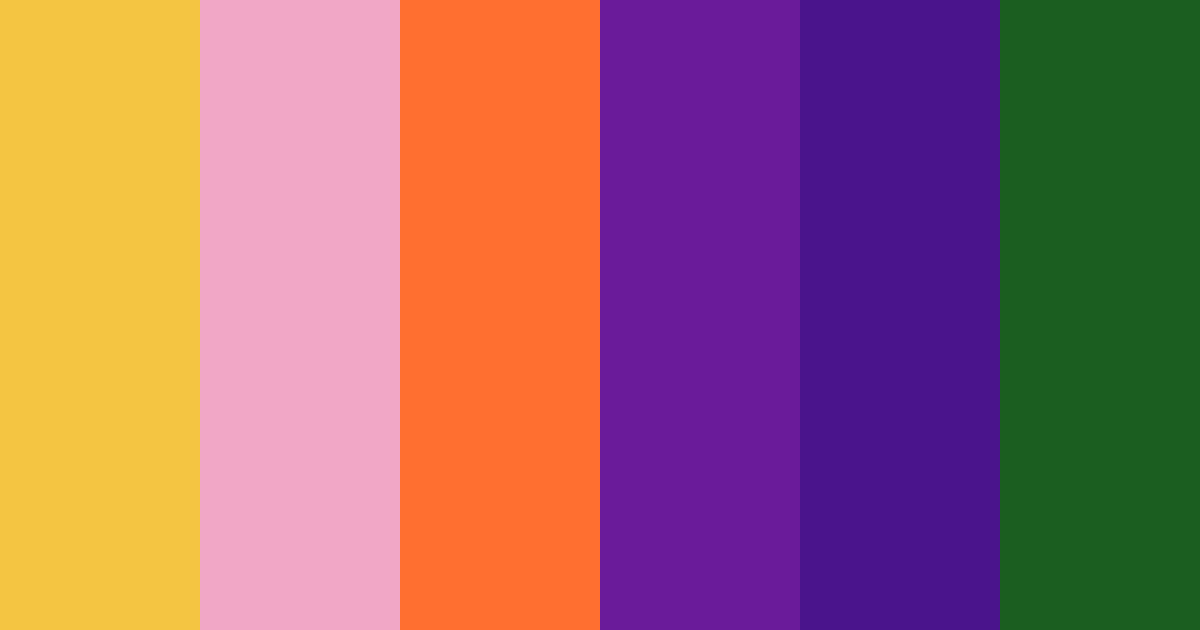Download vibrant orange color palette PNG image (landscape)