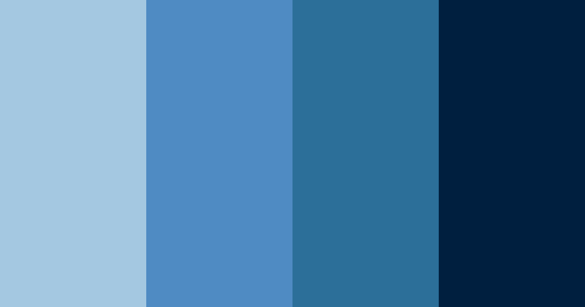 Download shades of navy color palette PNG image (landscape)