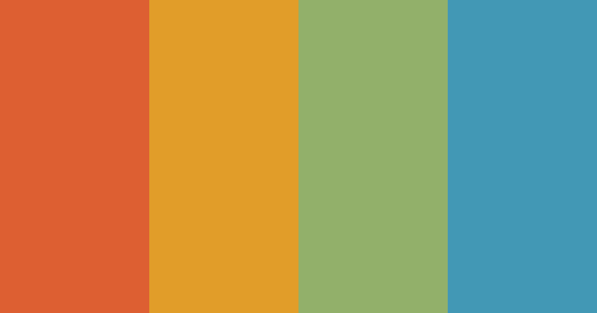 Download autumn harvest color palette PNG image (landscape)