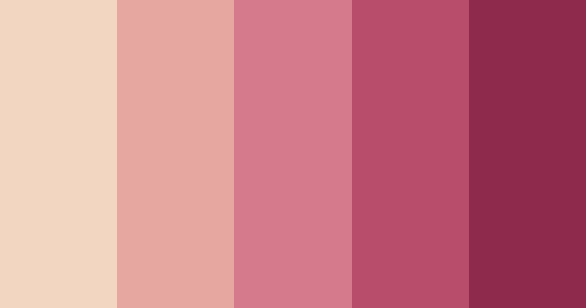 Download floral reverie color palette PNG image (landscape)