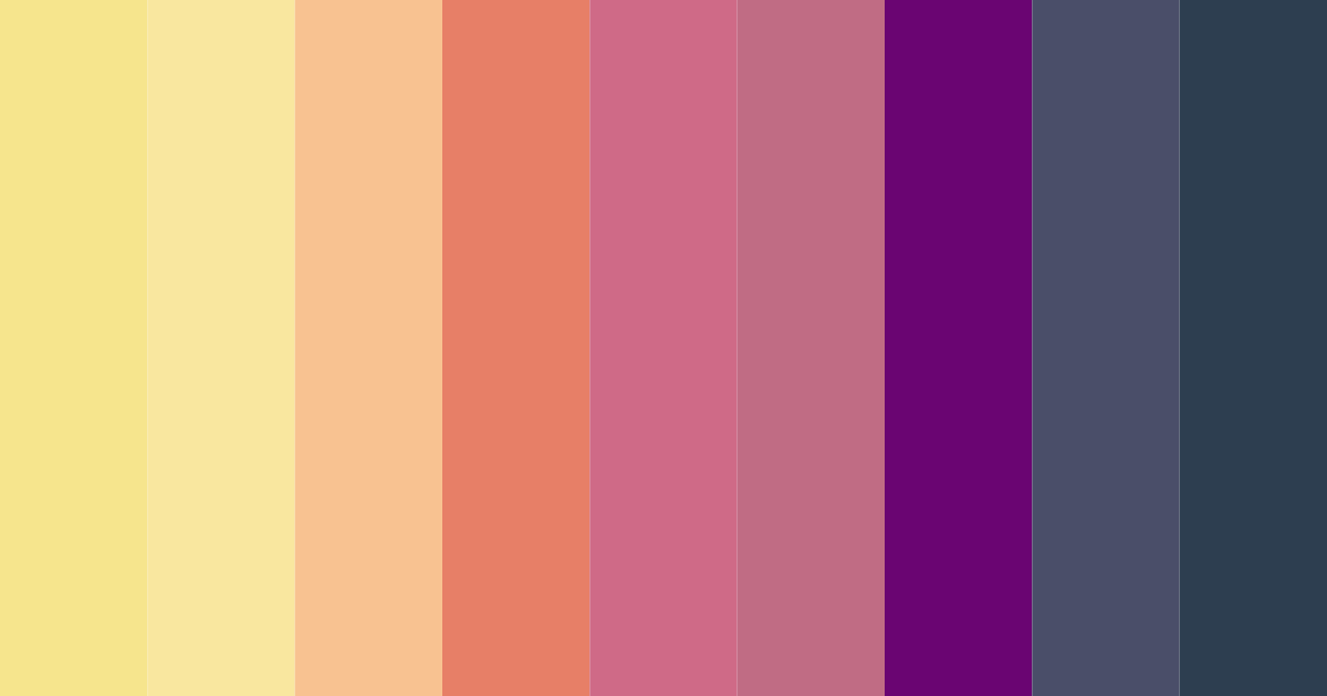 Download whimsical dusk color palette PNG image (landscape)
