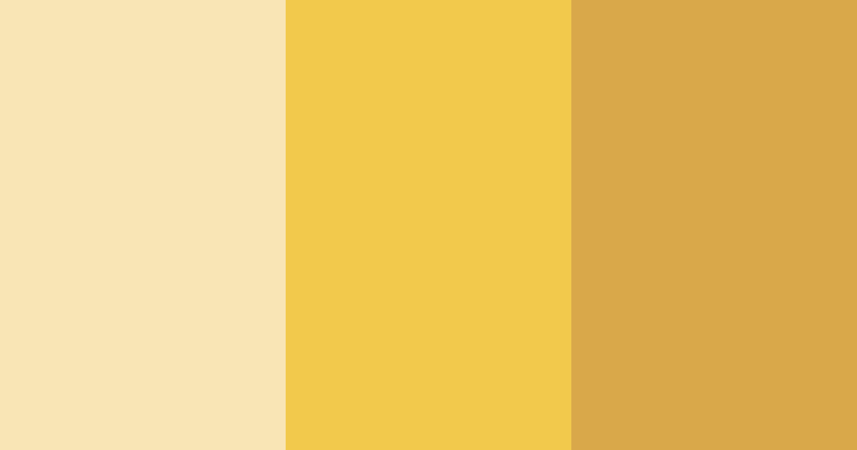 Download light yellow color palette PNG image (landscape)