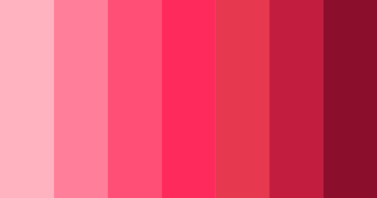 Download crimson romance color palette PNG image (landscape)