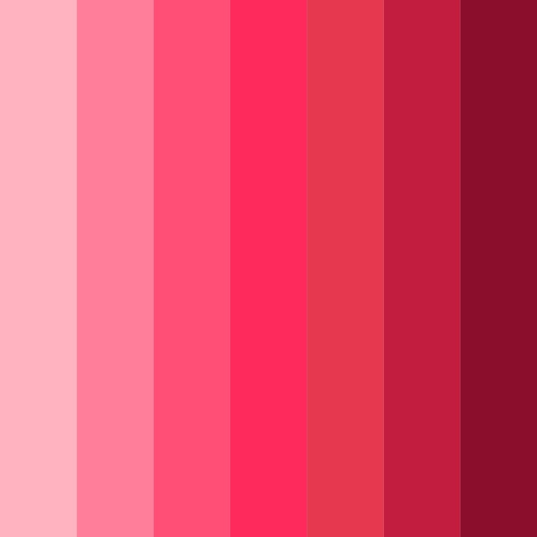 Download crimson romance color palette PNG image (square)
