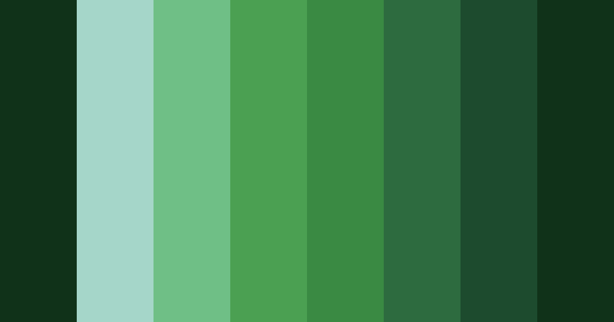 Download dark teal color palette PNG image (landscape)