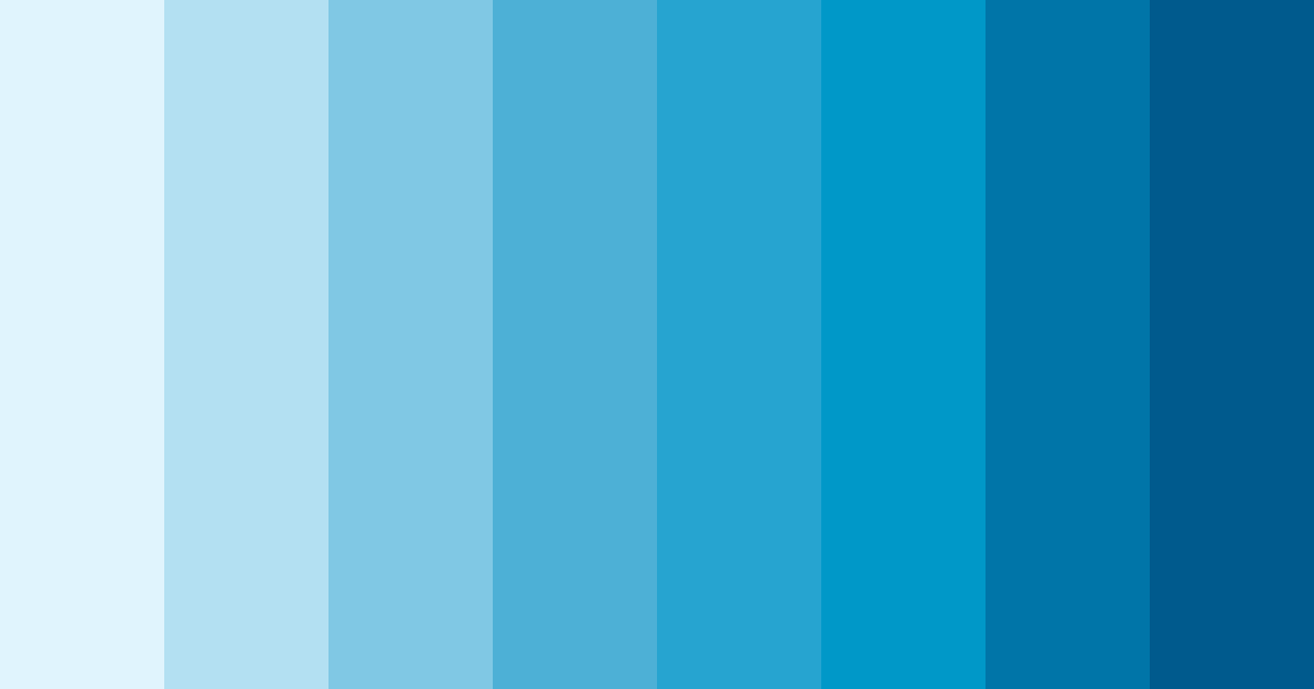 Download cerulean dreamscape color palette PNG image (landscape)