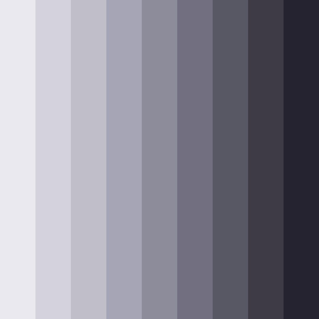 Download whispers of twilight color palette PNG image (square)
