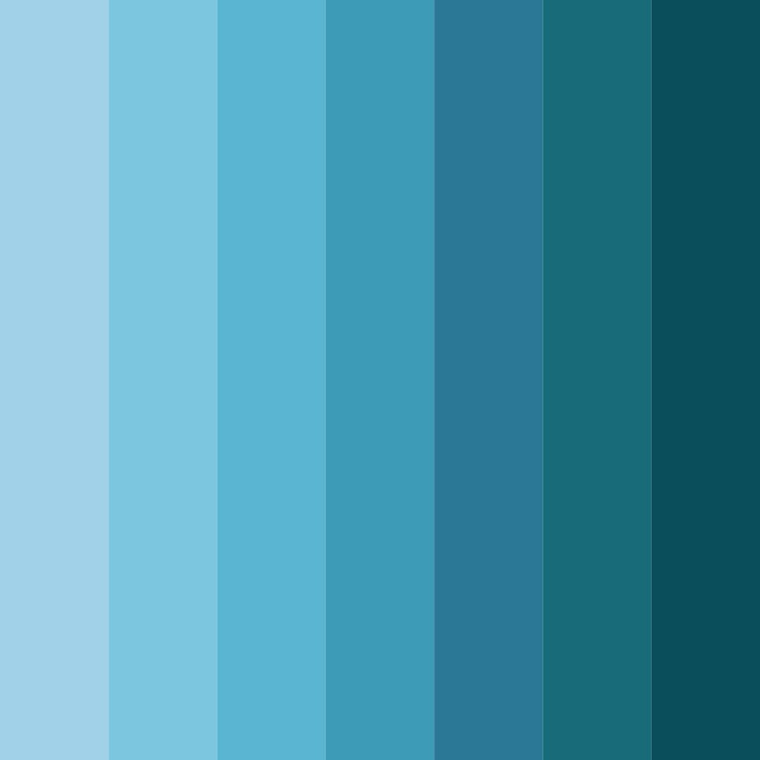 Download ocean breeze delight color palette PNG image (square)