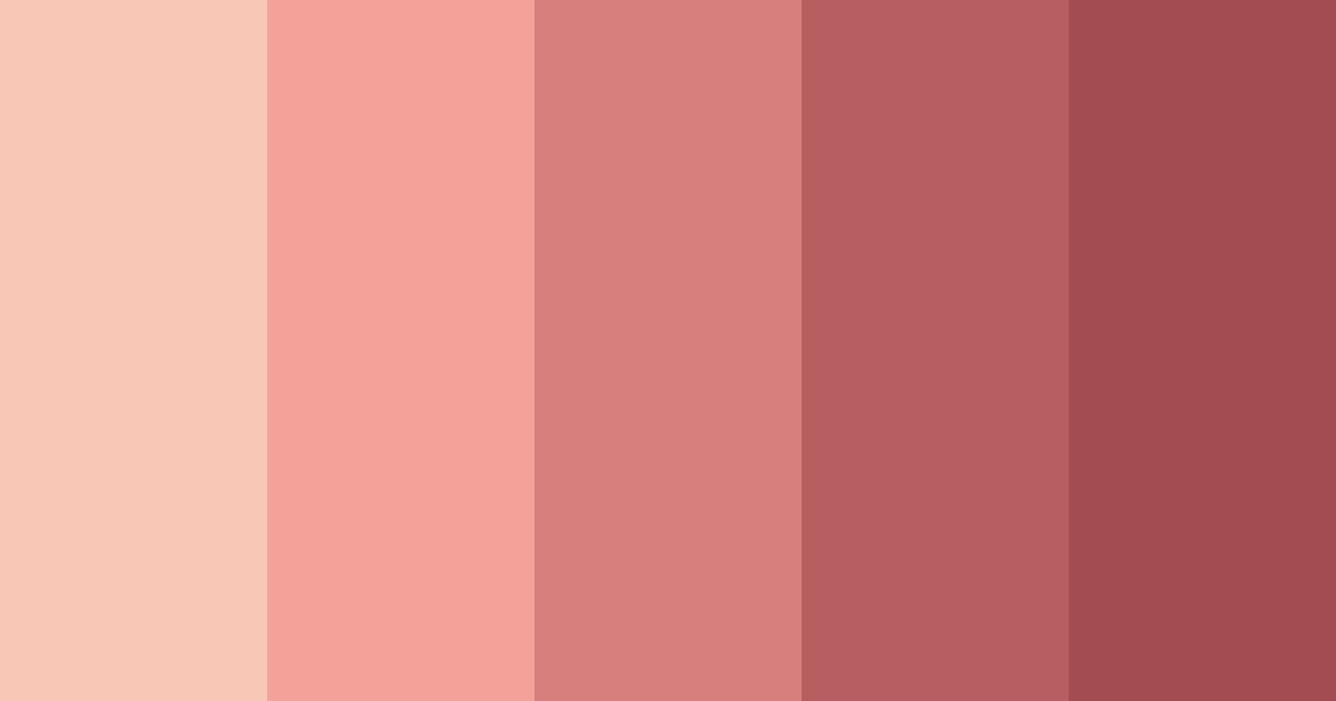 Download red shades color palette PNG image (landscape)