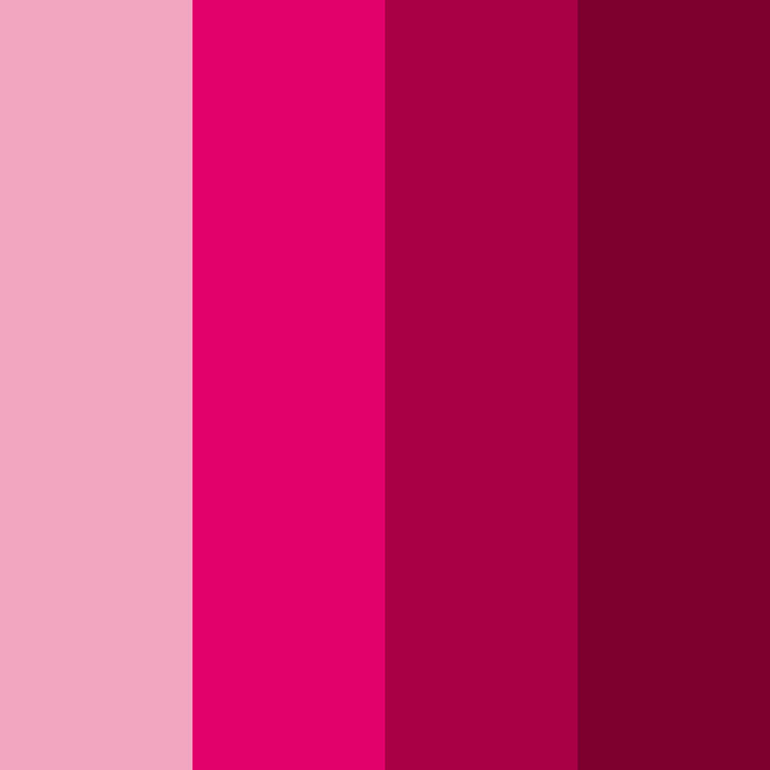 Download blush blossom color palette PNG image (square)