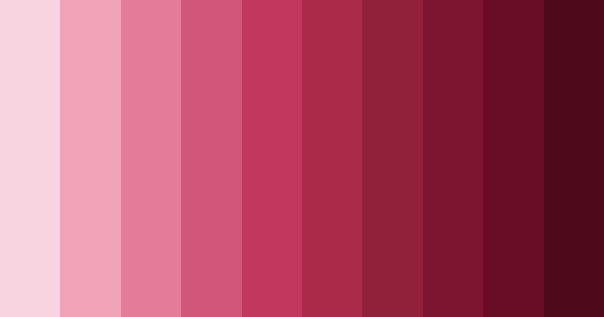 Download dusty pink color palette PNG image (landscape)
