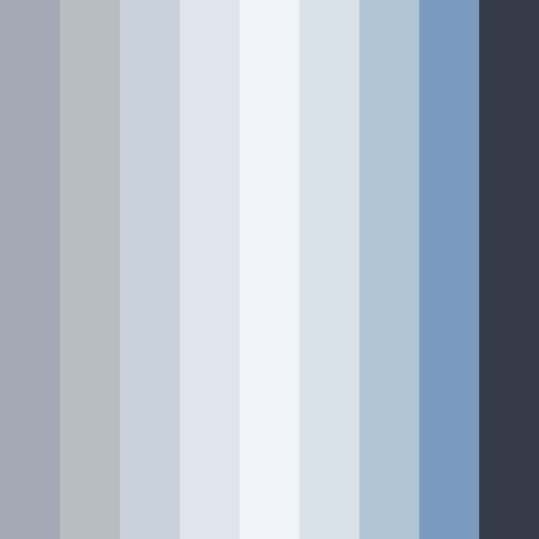 Download sapphire twilight color palette PNG image (square)